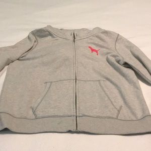 VS Pink Zip Up Bling Jacket